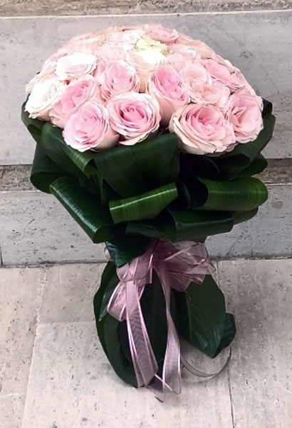 İthal Pembe Gül Buketi 33 Adet